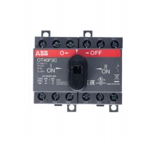 Рубильник реверсивный OT40F3C 40А (23А AC23) ABB 1SCA104913R1001