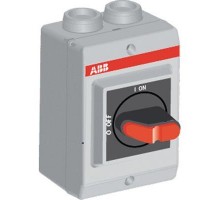 Рубильникв 3п OTP16K3M 16А 1НО доп. конт. 4хМ20 в боксе ABB 1SCA022400R9830