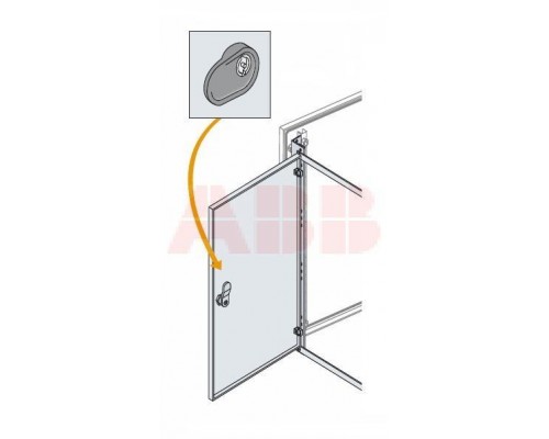 Ручка модульной двери ABB EV1008