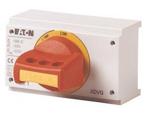Ручка поворотная прямого монтажа красный с блокировкой NZM2 NZM2-XDVGR EATON 285280
