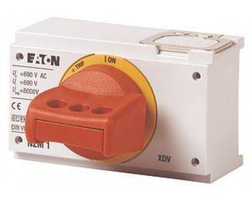 Ручка поворотная с замком размер 1 NZM1-XDVR красно-жел. EATON 260135