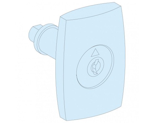 Ручка с замком + 2 ключа 405 IP55 Sche 08936