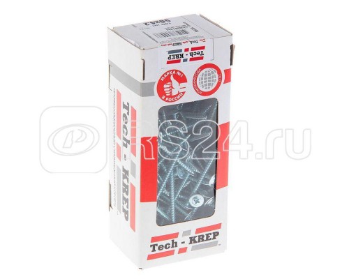 Саморез для тонкого метал. листа 4.2х50 (уп.100шт) коробка Tech-Krep 102144