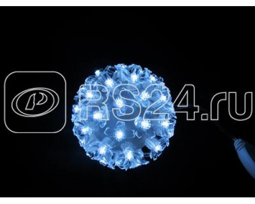 Шар светодиод. d12см 50LED 4Вт 220В IP20 бел. NEON-NIGHT 501-601