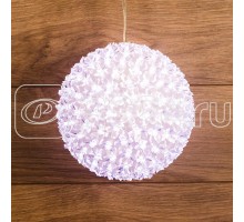 Шар светодиод. d20см 200LED 13Вт 220В IP20 бел. NEON-NIGHT 501-606