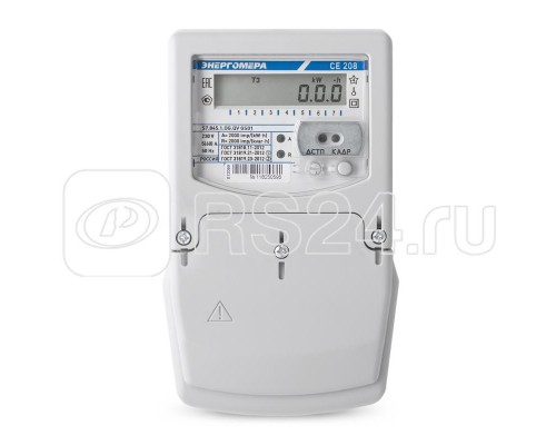 Счетчик CE208 S7.845.1.OR1.QV LR01 IEC Энергомера 101002008012509