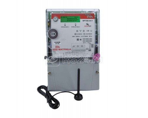 Счетчик NP 73E.6-4-1 3ф 5-10А 0.5S/1.0 класс точн. GPRS RS485 опт. порт Матрица 00-00014737
