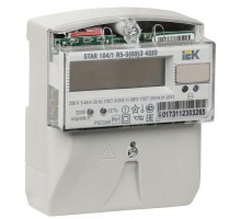 Счетчик STAR 104/1 R5-5(60)Э 4ШО 1ф многотариф. ИЭК CCE-1R5-1-01-1