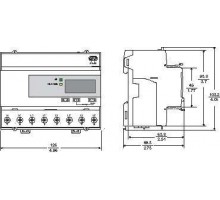 Счетчик электроэнергии iEM3210 SchE A9MEM3210R