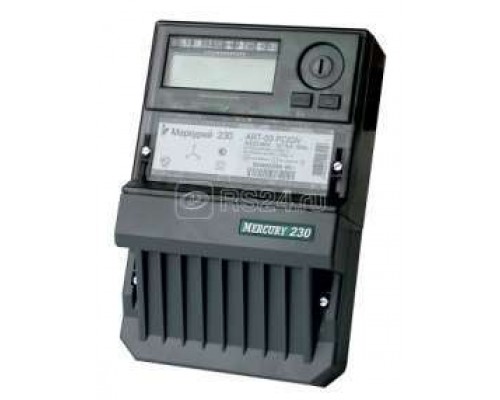 Счетчик Меркурий 230 ART-03 PQRSIDN 3ф 5-7.5А 0.5s/1.0 класс точн.; многотариф. RS485 ЖКИ Самарск. вр. Инкотекс М0000021957
