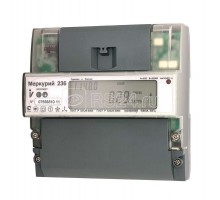 Счетчик Меркурий 236 ART-03 PQRS 3ф 5-10А 0.5S/1.0 класс точн. многотариф.; оптопорт RS485 ЖКИ DIN-рейка Екат вр. юр. лица Инкотекс М0000051672
