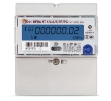 Счетчик НЕВА МТ 124 AR2S RF2PC 5(60)А 1ф 78 регион Тайпит 6118502