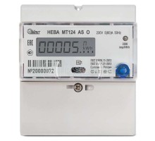 Счетчик НЕВА МТ 124 AS O 1ф 5-60А Екат. вр. Тайпит 6120474