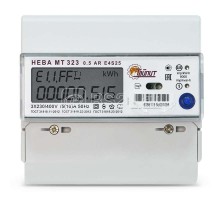 Счетчик НЕВА МТ 323 0.5 AR E4S25 3ф физ.лица Екат. вр. ТАЙПИТ 6110630