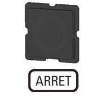 Шильдик ARRET 317TQ25 красн. EATON 091508