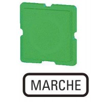 Шильдик MARCHE 311TQ25 зел. EATON 091475