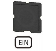Шильдик ON 121TQ25 черн. EATON 093461
