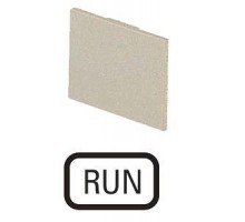 Шильдик RUN 283SQ25 EATON 038767