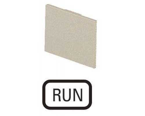 Шильдик RUN 283SQ25 EATON 038767