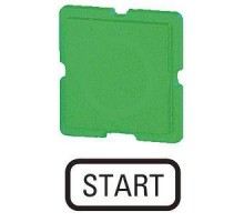 Шильдик START 111TQ25 зел. EATON 093399