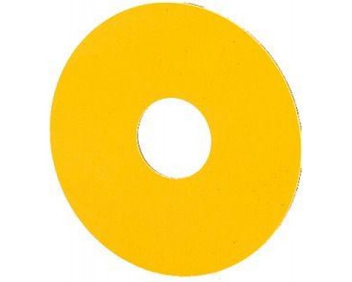 Шильдик для кнопки аварийной остановки пустой M22-XBK EATON 269580