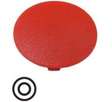 Шильдик кнопочный грибовидный 0 M22-XDP-R-X0 красн. EATON 218157