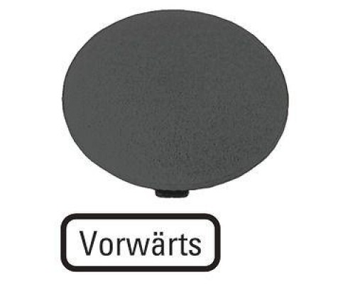 Шильдик кнопочный грибовидный FORWARD M22-XDP-S-D15 черн. EATON 218277
