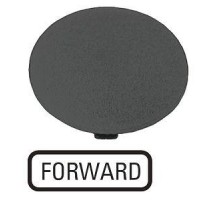 Шильдик кнопочный грибовидный FORWARD M22-XDP-S-GB15 черн. EATON 218291