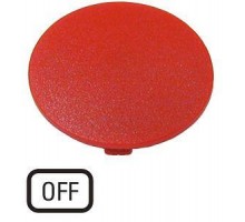 Шильдик кнопочный грибовидный OFF M22-XDP-R-GB5 красн. EATON 218289