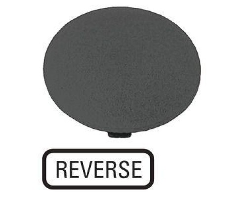Шильдик кнопочный грибовидный REVERSE M22-XDP-S-GB16 черн. EATON 218292