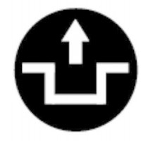 Шильдик кнопочный грибовидный разблокировка M22-XDP-S-X12 черн. EATON 218266