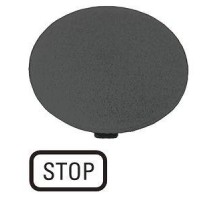 Шильдик кнопочный грибовидный СТОП M22-XDP-S-GB0 черн. EATON 218282
