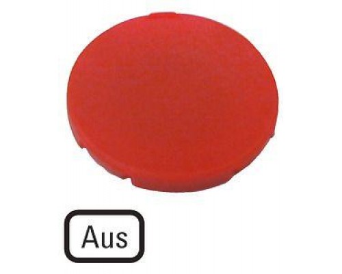 Шильдик кнопочный плоский OFF M22-XD-R-D5 красн. EATON 218187