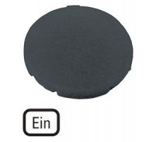 Шильдик кнопочный плоский ON M22-XD-S-D6 черн. EATON 218188