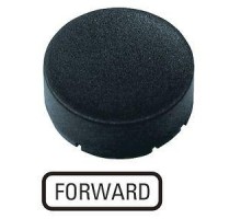 Шильдик кнопочный выступающий FORWARD M22-XDH-S-GB15 черн. EATON 218250