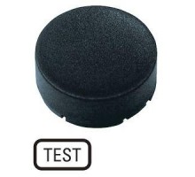 Шильдик кнопочный выступающий TEST M22-XDH-S-GB9 черн. EATON 218246