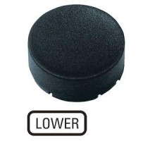 Шильдик кнопочный выступающий НИЖНИЙ M22-XDH-S-GB18 черн. EATON 218253