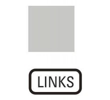 Шильдик прозрачный LINKS 134LQ25 EATON 091449