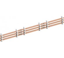 Шина 30х10мм Ш=5 ABB ZX1068