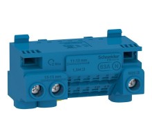 Шина N PRAGMA 3 ОТВ. 6-25кв.мм винт И 11 ОТВ. 1.5-4кв.мм самозажим до 63А SchE LGYT1N14