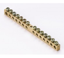 Шина нулевая 14 групп/крепеж по центру сеч. 6х9 SchE 32003DEK