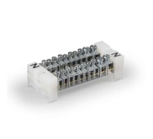 Шина нулевая N Cu 2х(1х16кв.мм + 5х6кв.мм) 500 В ENSTO KNA4.106