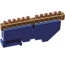 Шина нулевая на DIN-изол. 6х9-12 Navigator 71155