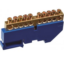 Шина нулевая на DIN-изол. 8х12-10 Navigator 71160
