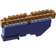Шина нулевая на DIN-изол. 8х12-12 Navigator 71161