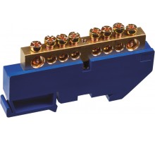 Шина нулевая на DIN-изол. 8х12-8 Navigator 71159