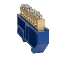 Шина нулевая с изолятором OptiKit BB-D-PE-DIN-8-8х12 желт. КЭАЗ 277879