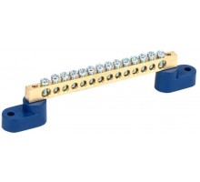 Шина нулевая ШНИ 6х9-14 У2-С на 2х угл. изол. ИЭК YNN10-69-14C2-K07