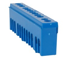 Шина нулевая в изоляции OptiKit BB-I-N-DIN-10-6х9 син. КЭАЗ 277949