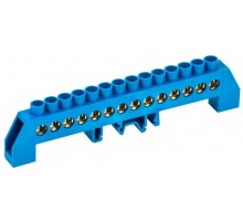 Шина нулевая в комб. DIN-изол. Стойка ШНИ-8х12-14-КС-С ИЭК YNN10-812-14DP-K07